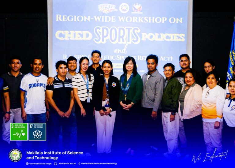 MIST Joins Region-wide Workshop on CHED Sports Policies and R.A. 11180