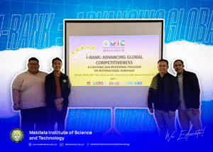 MIST Instructors Participate in i-Rank Advancing Global Competitiveness