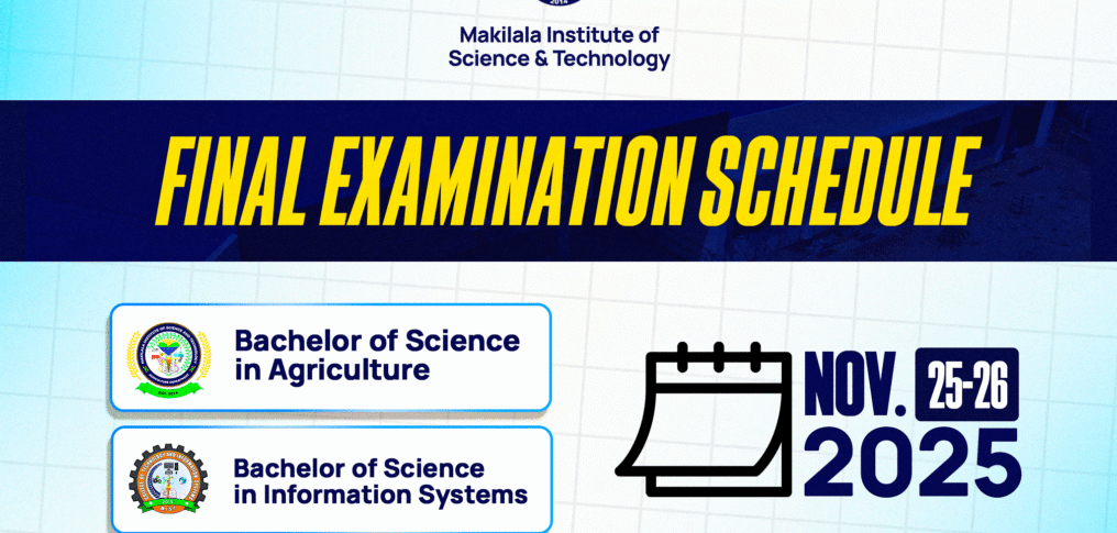 Final Examination Schedule (First Batch)