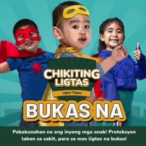 CHIKITING LIGTAS – 1 Day to go!