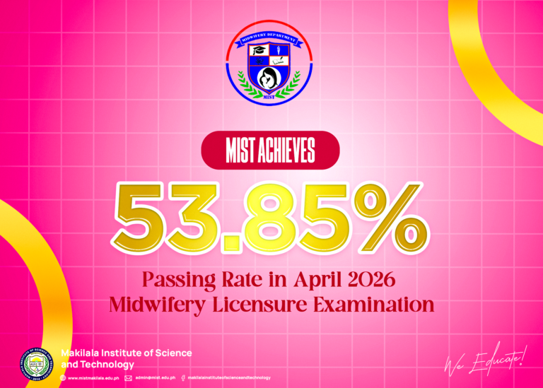 MIST Achieves 53.85% Passing Rate in April 2026 Midwifery Licensure Examination